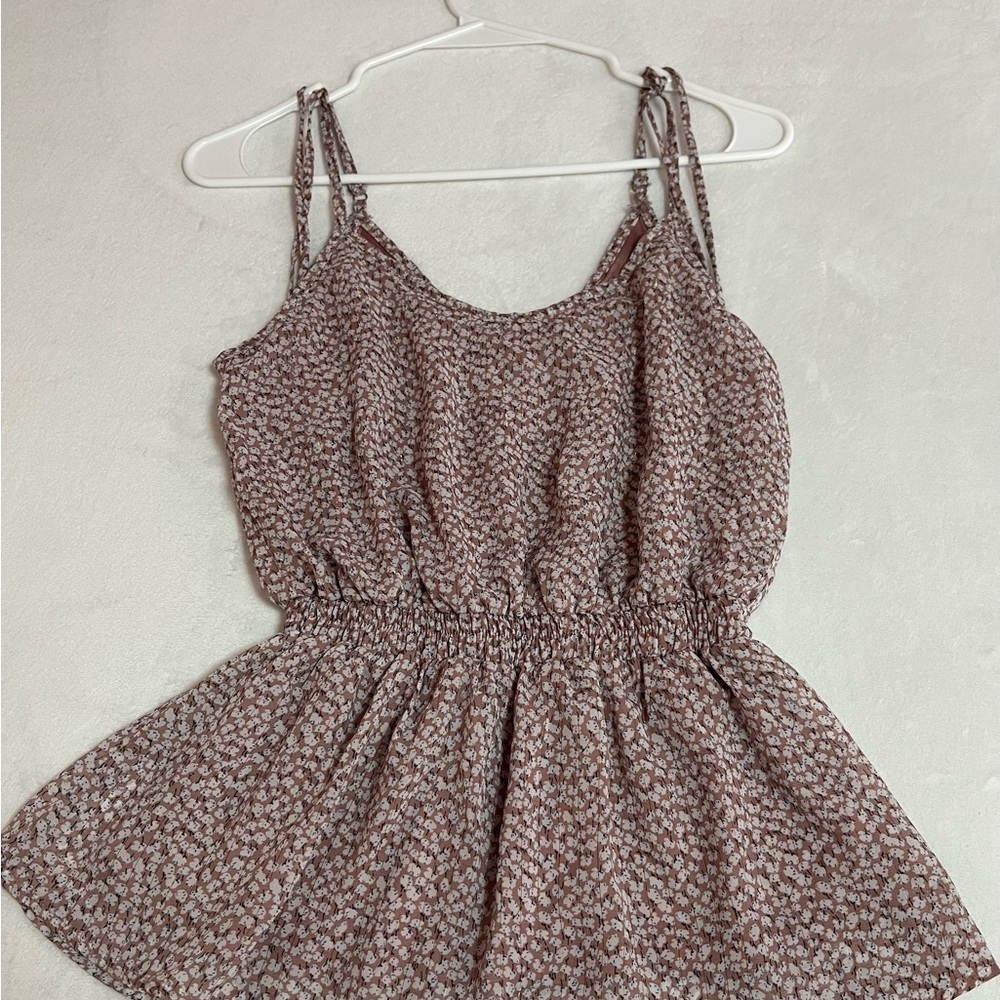 Sienna Sky Pink Floral Sleeveless Blouse